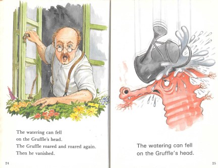 5. Hit by the watering can.